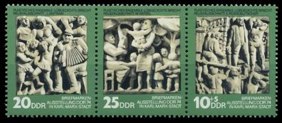 DDR Zusammendruck Nr WZd306 postfrisch 3ER STR SBD799E