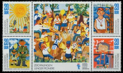 DDR Zusammendruck Nr 1991-1994 + ZF postfrisch SO SBD7B3E