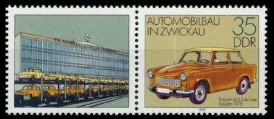 DDR Zusammendruck Nr WZd 410 postfrisch WAAGR PAAR Sbdeade