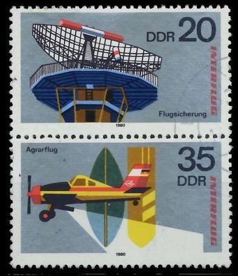 DDR Zusammendruck Nr SZd202 gestempelt SENKR PAAR X14DAFA