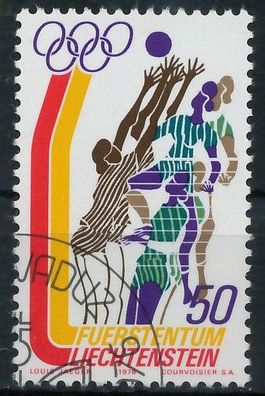 Liechtenstein 1976 Nr 652 gestempelt SB4C112