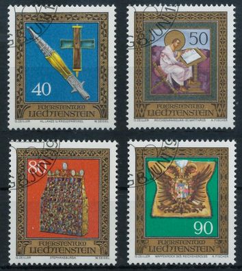 Liechtenstein 1977 Nr 673-676 gestempelt SB4C1FA
