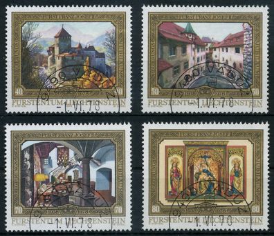 Liechtenstein 1978 Nr 706-709 gestempelt X157672