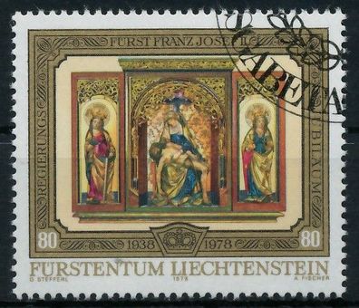 Liechtenstein 1978 Nr 709 gestempelt SB4C386