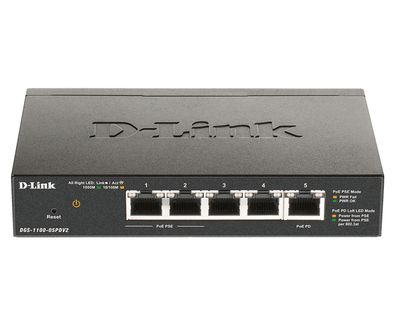 D-Link DGS-1100-05PDV2 Gigabit Smart Managed Switch