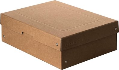 Original Falken PureBox Nature. Made in Germany. 100 mm hoch DIN A4. Aufbewahrungsbox