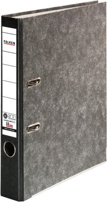 Original Falken Recycling-Ordner Wolkenmarmor. Made in Germany. 5 cm schmal DIN A4 sc