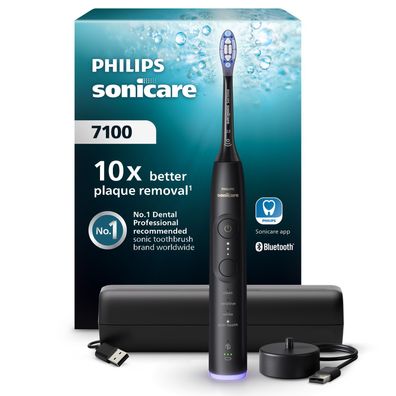 Philips HX7421/01 Schallzahnbürste Schwarz (HX7421/01)