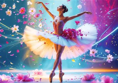 Tanzende Ballerina