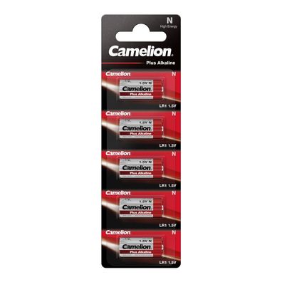 1x 5er Blister Camelion LR1 MN9100 Lady N PLUS Alkaline 1,5V Batterien