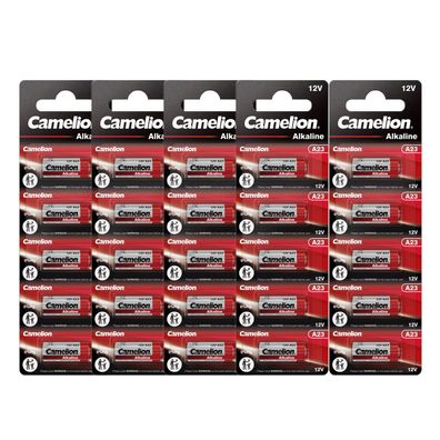 5x 5er Blister Camelion A 23 Batterie 12 V A23 23A LR23A MN21 LR23 Alkaline