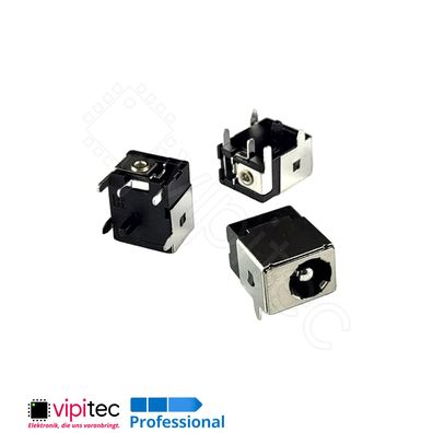 DC-044A-2.5A DC Buchse für 5,5x2,5 Hohlstecker THT 5,9x2,5 30V 5A Barrel Jack