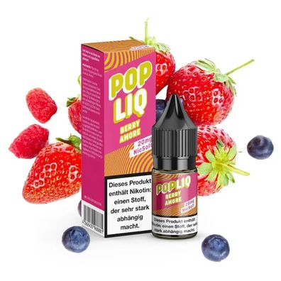 PopLiq - Berry Amore - Nikotinsalz Liquid - 10ml