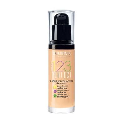 Bourjois 123 Perfect Foundation, Einheitlich Beige 54, 30 ml
