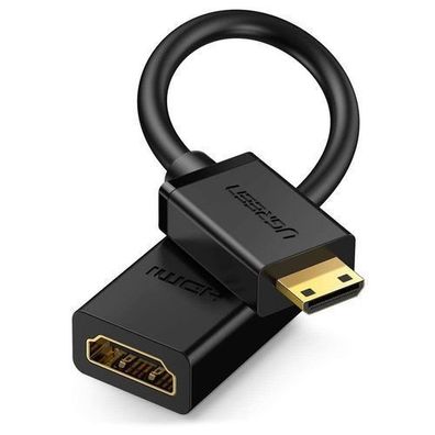Ugreen HDMI-Adapterkabel, HDMI-Buchse auf Mini HDMI-Stecker, 4K 60 Hz, Ethernet,
