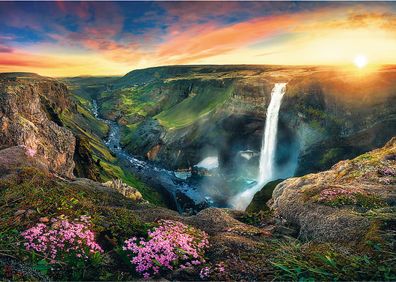 Haifoss Wasserfall, Island