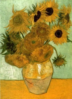 Sonnenblumen, van Gogh