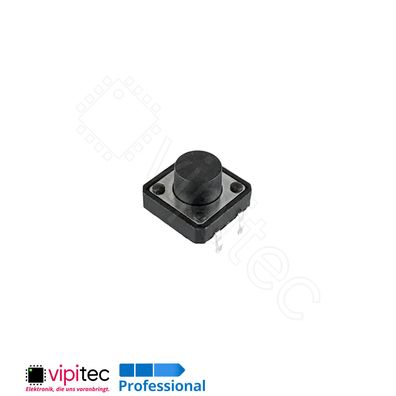 THT Mikrotaster 12x12x7,5 mm Mini Taster Printschalter Drucktaster 12x12mm x 7.5