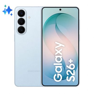 Galaxy S26+ 256GB, Handy Sky Blue, Android, 12 GB