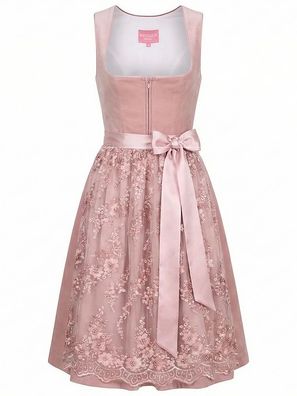 Dirndl Lovira 60cm Länge rose - Größe: 40