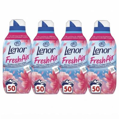 4erPack Lenor Fresh Air Pink Blossom Weichspüler 2.8L (4x50WL)