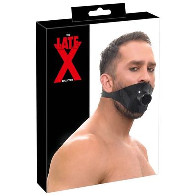 Latex Knebel mit Öffnung