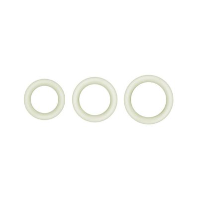 NS Novelties Firefly Halo Small Clear Cockrings Silicone