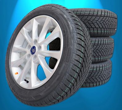 Winterräder Satz Ford Mondeo ab 10/17 GoodYear UGperf+ 215 55 17 orig Alu RDKS