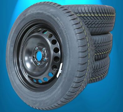 Winterräder FORD Transit Tourneo Courier 2024 N1P N3P 205 65 16 NOKIAN Stahl RDK