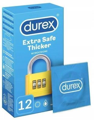 Durex Extra Safe Kondome, 12 Stück