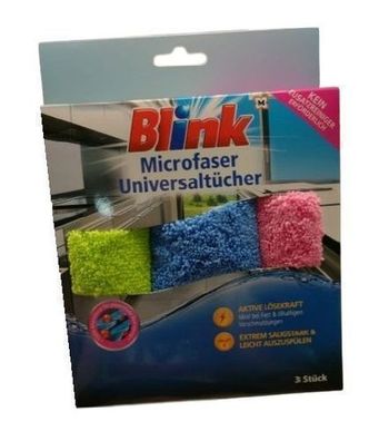 Hochwertige Mikrofasertücher, 3er Set - Vielseitige und robuste Universaltücher