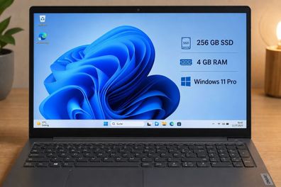 Lenovo V15-ADA - 15,6", AMD 3150U, 4GB RAM, 256 GB SSD, Win11 Pro, Neu