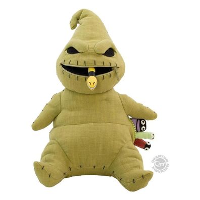 QMx Oogie Boogie mit Schlange | Nightmare Before Christmas Plüschfigur | 25 cm