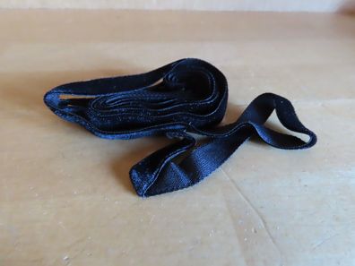 Borde Bordüre Band Samtband schwarz 1 cm breit ca. 1m lang