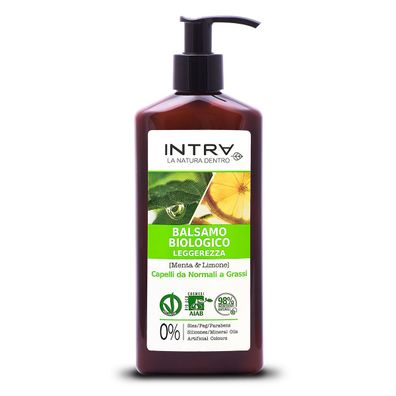 Intra Bio Leggerezza Minze & Zitrone Conditioner für normales und fettiges Haar