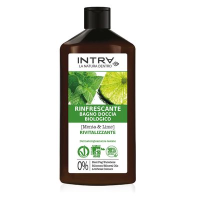 Intra Bio Rinfrescante Minze & Limette Duschgel 400 ml
