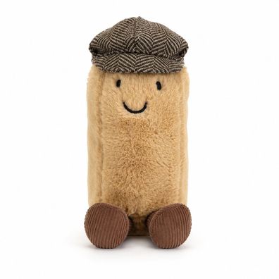 Jellycat Amuseables Charlie Chip Plueschtier Pommesfigur mit Schiebermuetze 20 cm