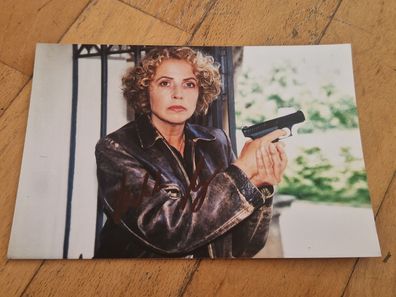 Michaela May Autogramm, orig. signiert, 13x18cm(H28)