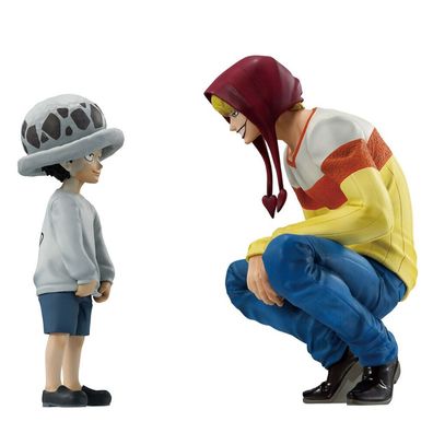 One Piece Das unzerbrechliche Gesetz Trafalgar Law & Corazon Ichibansho Figuren 11 cm