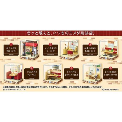 Komeda's Coffee Minifiguren Terrarium Collection Display (6)