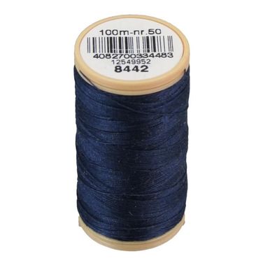 Nähfaden COATS Cotton merc. 50/100m Farbe 8442