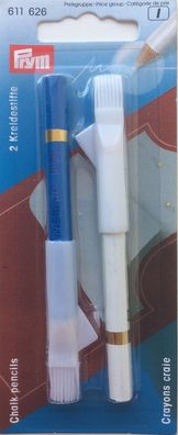 P/SB Schneiderkreidstift weiß/blau