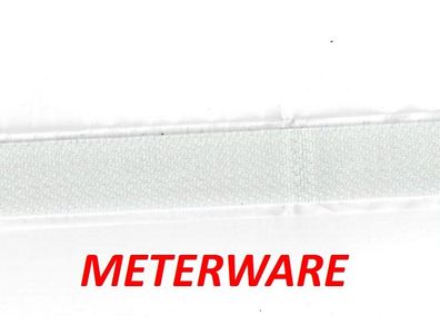 Klett-Pilzkopfband Fixvelours klebend Farbe 401 weiß