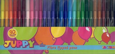 Filzstifte Juppy 30 Farben Fasermaler