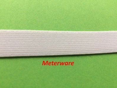 Gummiband weiß, 15mm (Einziehgummi)