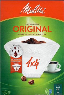 Kaffeefilter Melitta 1x4 (40)