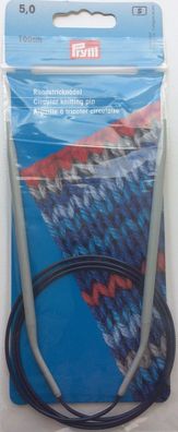 Rundstricknadel PRYM grau/100cm 5,0