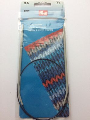 Rundstricknadel PRYM grau/60cm 3,5