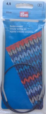 Rundstricknadel PRYM grau/60cm 4,5