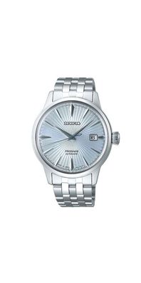 Seiko Presage Cocktail Time Skydiving SRPE19J1 Automatik Herrenuhr Hellblau